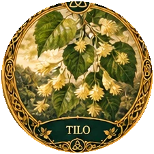 Ilustración botánica de Tilo